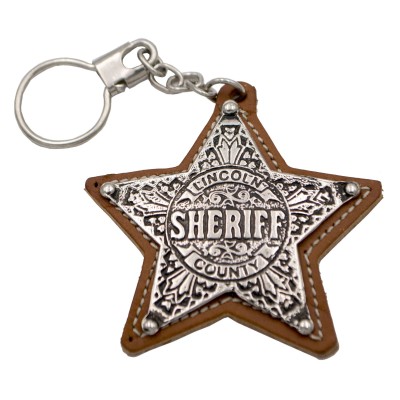 Llavero Estrella Sheriff 8407